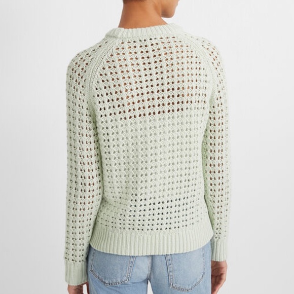 NWOT Club Monaco Open Stitch Sweater - Picture 2 of 10